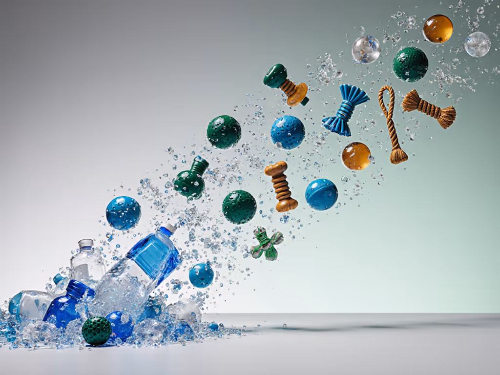 recycled_plastic_transforming_into_dog_toys