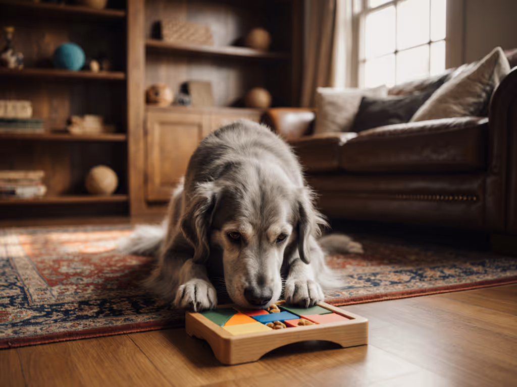 Senior Dog Cognitive Toys: Evidence-Based Canine Dementia Support