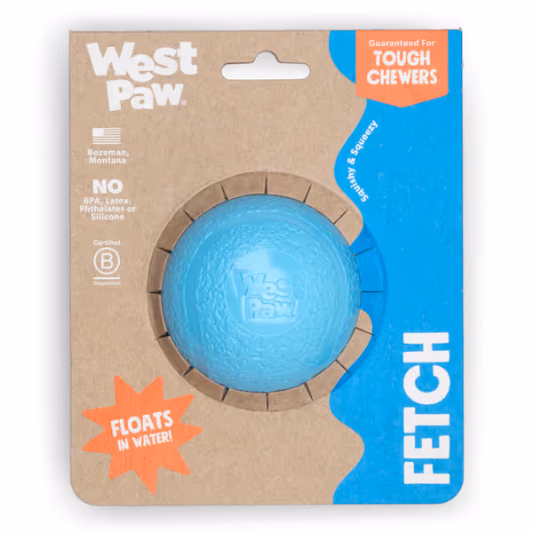 WEST PAW Boundr Ball Dog Toy